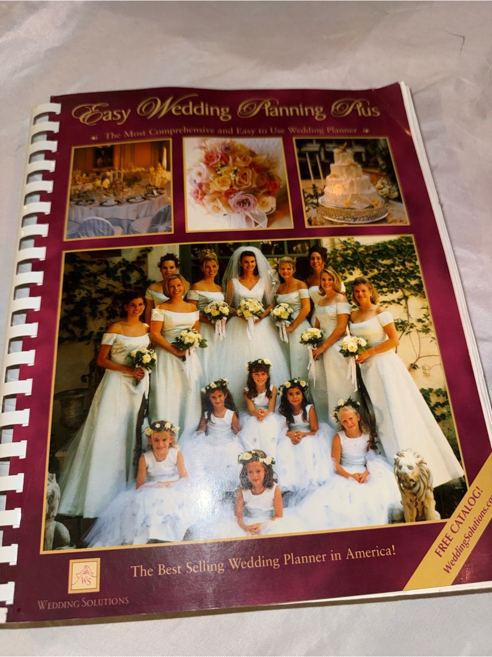Easy Wedding Planning Plus - Burgundy Wedding Planner